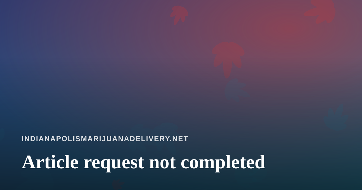 Article request not completed